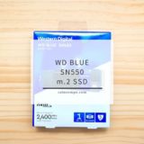 初m.2のSSDにWestern Digital SSD 1TB WD Blue SN550買ってみた。